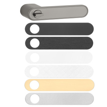 Handle APRILE GUAVA with integrated lock — graphite