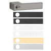 Handle APRILE HEDERA with integrated lock — graphite
