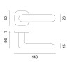 Handle APRILE OLEA QR7S — graphite