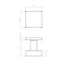 Handle APRILE MORA Q7SE — white