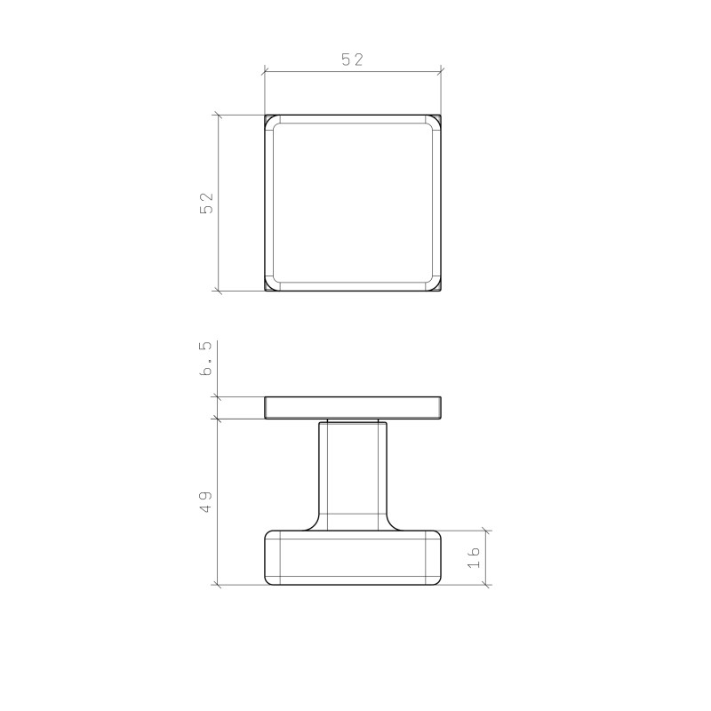 Handle APRILE MORA Q7SE — white