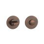 WC thumbturn APRILE AS R7S burnt — burnished bronze