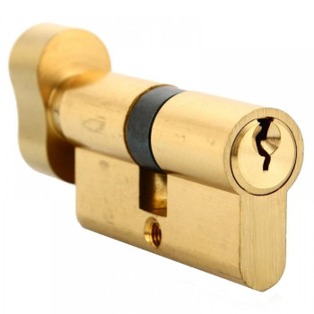 Cylinder 30/30 — matt brass