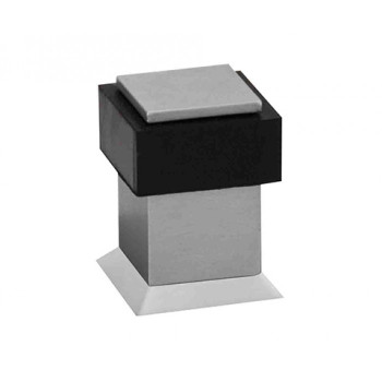 Adhesive door stop 3986 Q — matt chrome