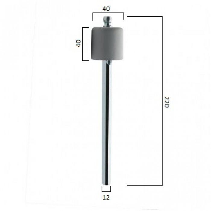 Durvju balsts (naglots) UT880/20 ZN