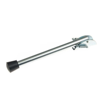 Hinged door catch 220 mm white zinc