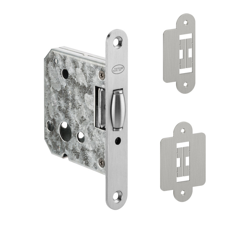 Lock with wheel JNF IN.20.974 — stainless steel