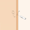 Handle fixing / fastening detail IN.08.CPF