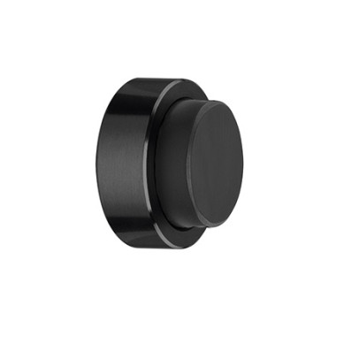 Līmējama durvju atdura JNF IN.13,112.B 10 mm — melna