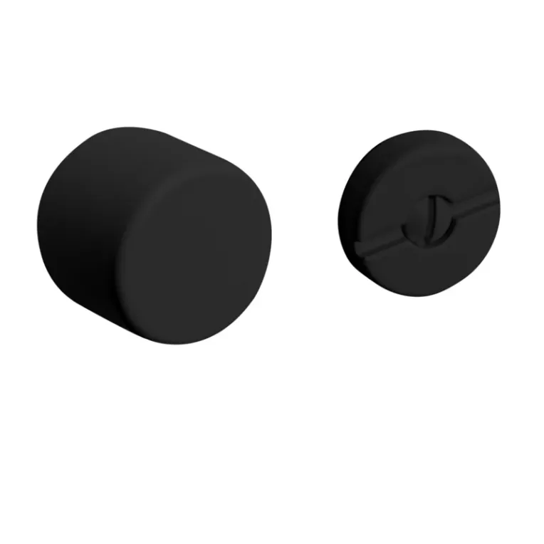 WC thumbturn NUDA PUNTO — black