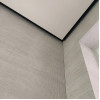 Plasterable ceiling LED profile SHADE — black
