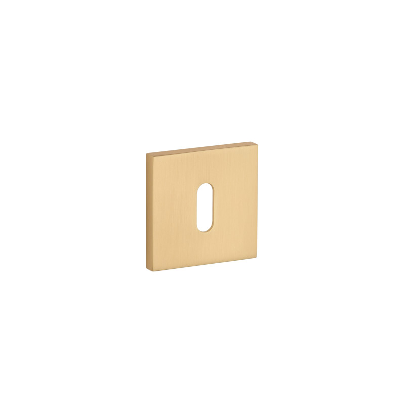 Escutcheons STILE S Q7SE BB — matt brass
