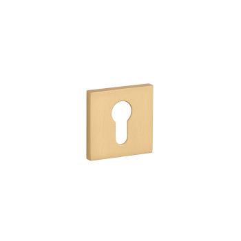Escutcheons STILE S Q7SE PZ — matt brass