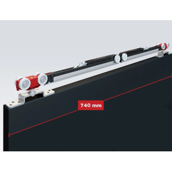 FLUID CLASSIC Ar 2 virzienu "Soft close" līdz 120 kg
