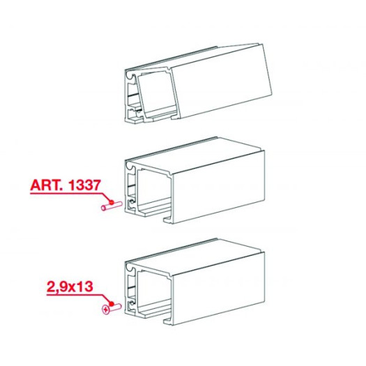 Siena divkomponentu sliede 1700 /A + 1720 /A