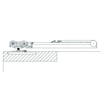 FLUID ECLETTICA Ar 1 virzienu "Soft close" līdz 80 kg