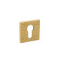 Escutcheons TUPAI 4230 Q5S 33 TEXTURE 1 PZ — polished brass