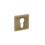 Escutcheons TUPAI 4230 Q5S 77 TEXTURE 1 PZ — bronze