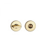 WC thumbturn TUPAI 806 R 01 — polished brass