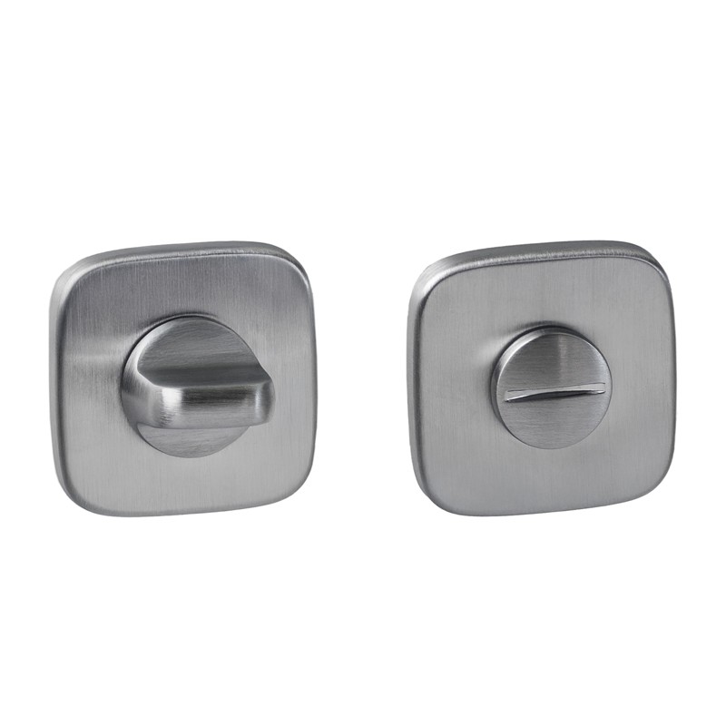 WC thumbturn VDS R82F — brushed chrome