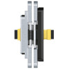 Скрытая петля TECTUS TE 240 3D ENERGY — матовый хром (60 кг)