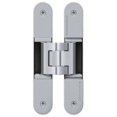 Slēptās eņģes TECTUS TE 240 3D ENERGY — matēts hroms (60 kg)