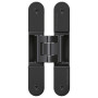 Slēptās eņģes TECTUS TE 240 3D — melns (60 kg)