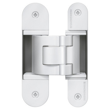 Slēptās eņģes TECTUS TE 311 3D FVZ 40 — balts (60 kg)