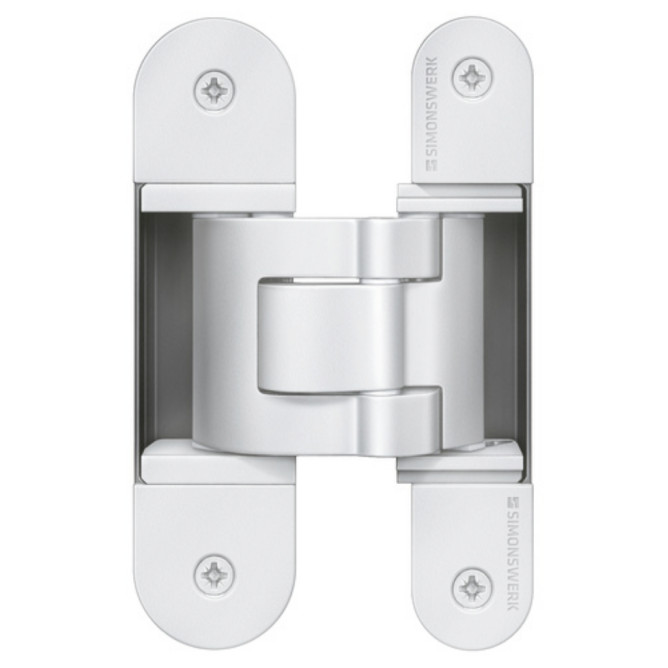 Slēptās eņģes TECTUS TE 311 3D FVZ 40 — balts (60 kg)