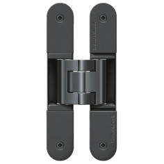 Slēptās eņģes TECTUS TE 340 3D — melns (80 kg)