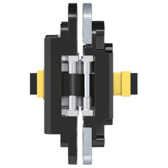 Slēptās eņģes TECTUS TE 340 3D ENERGY — melns (80 kg)