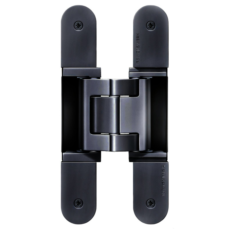 Slēptās eņģes TECTUS TE 540 3D A8 — melns (100 kg)