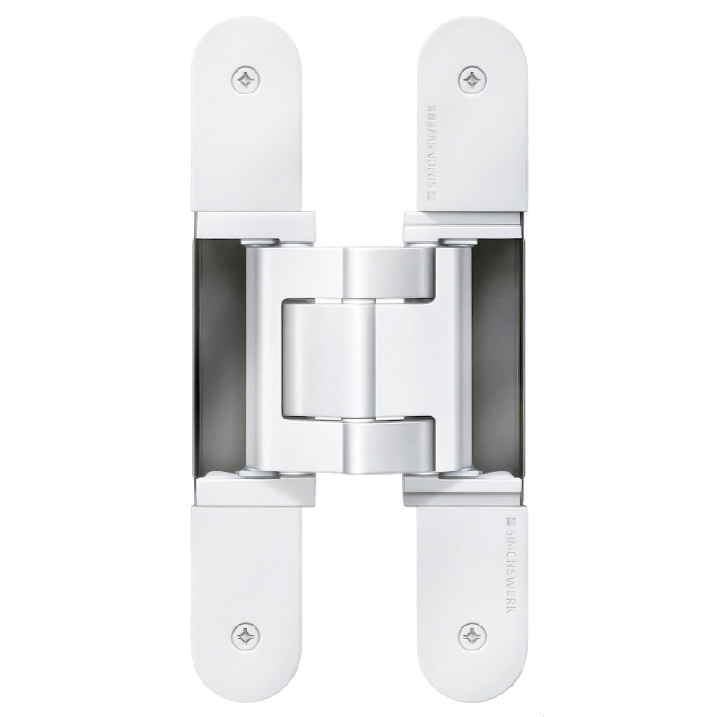 Hidden hinge TECTUS TE 540 3D A8 — white (100 kg)