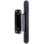 Concealed door hinge with overlap TECTUS TE 680 3D FD — black (160 kg)