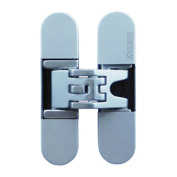 Slēpta eņģe KOBLENZ K6200 — matēts hroms (45 kg)