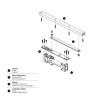 Concealed / milled door closer JNF ML.21.800 up to 65 kg