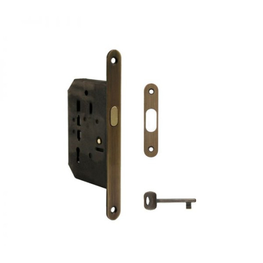 Sliding door lock 60/50 BB — bronze