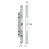 Magnetic lock Bonaiti MATCH PASSAGE MOD. 375 — white