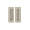Sliding door handle TUPAI 4181 Q WC — matt nickel