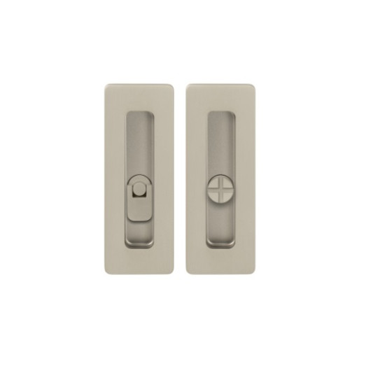 Sliding door handle TUPAI 4181 Q WC — matt nickel
